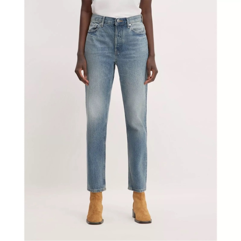 Everlane 90s Cheeky Jeans - light blue wash 27 ankle Tag